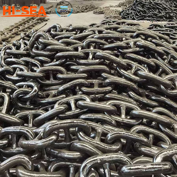 Black Painted Anchor Chain